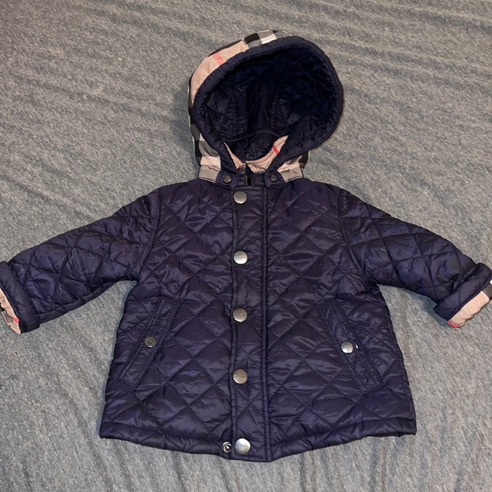 Burberry jacket for boys 6 months